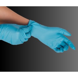 Vente de gants en nitrile bleus à La Réunion