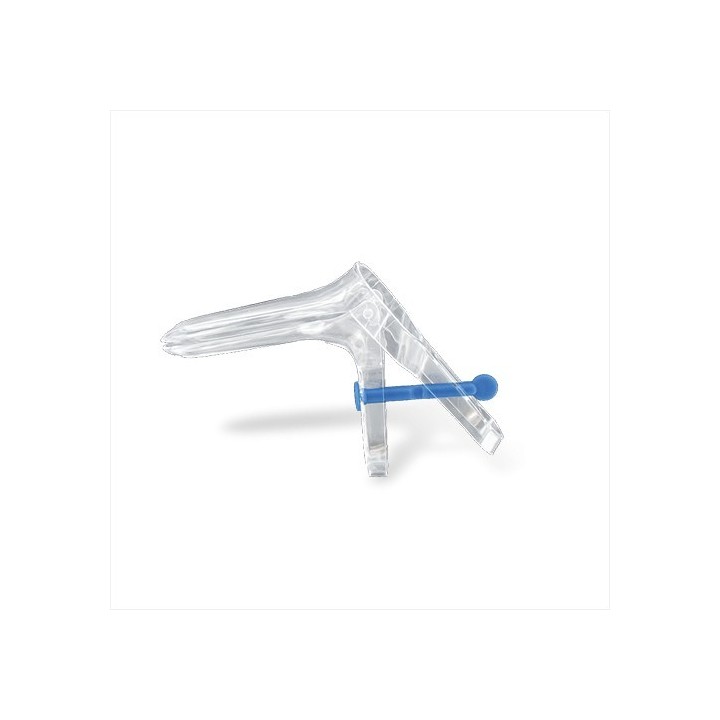 Speculum vaginal petit (bleu) à usage unique à La Réunion