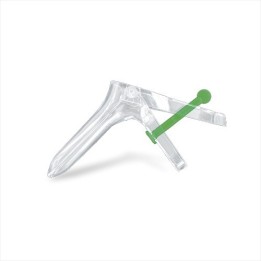 Speculum vaginal large (vert) à usage unique à La Réunion