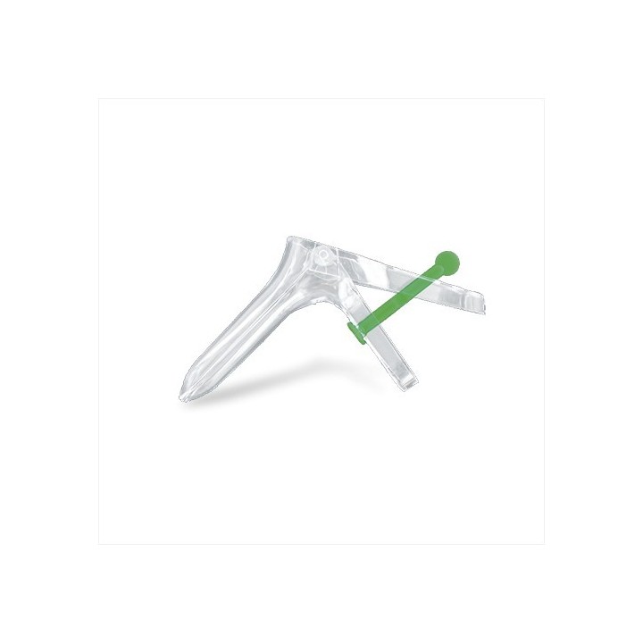 Speculum vaginal large (vert) à usage unique à La Réunion