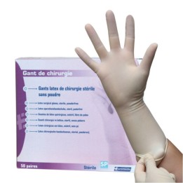 Vente de gants stériles en Latex à La Réunion