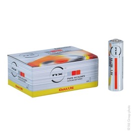 Pile alcaline LR6 AA NX 1.5V 3.4Ah (par 10)