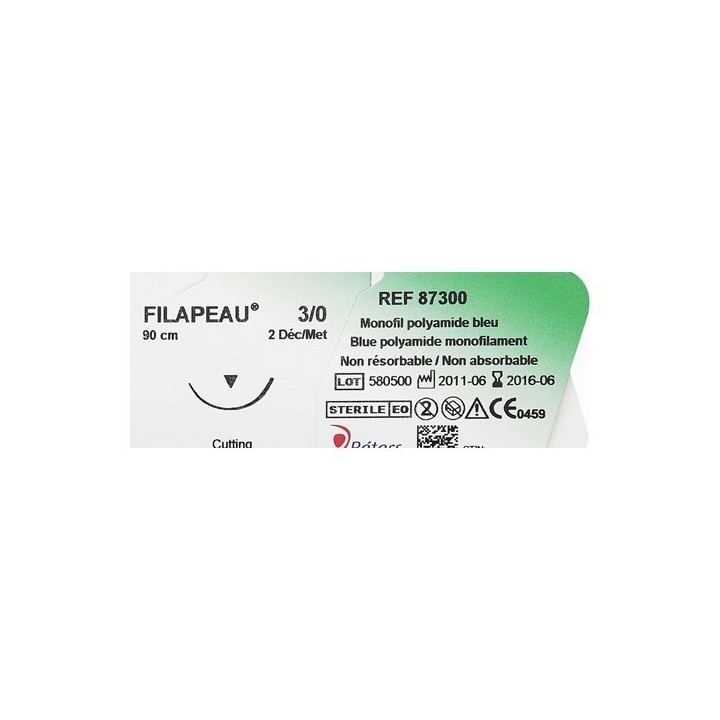 Fils de suture non résorbable 5/0 à La Réunion