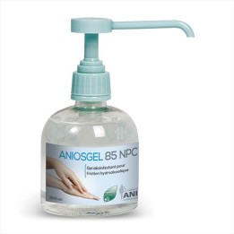 Gel hydroalcoolique 300mL avec pompe à La Réunion