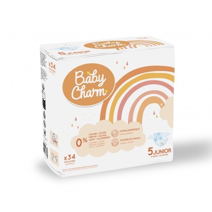 Couches pour enfants 11-25 kg à La Réunion | sachet de 31