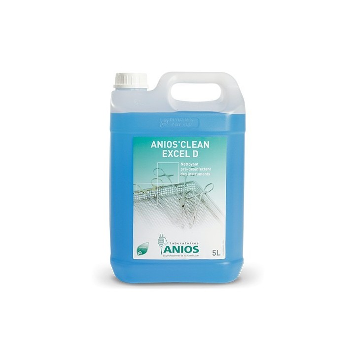 Anios'Clean Excel D en 5L | Pré-désinfection des instruments