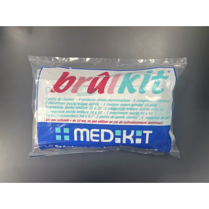 BRULKIT - Kit de 1er secours spécial brûlures à La Réunion