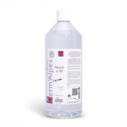 Alcool 70° en flacon de 1L à La Réunion |Matériel Médical