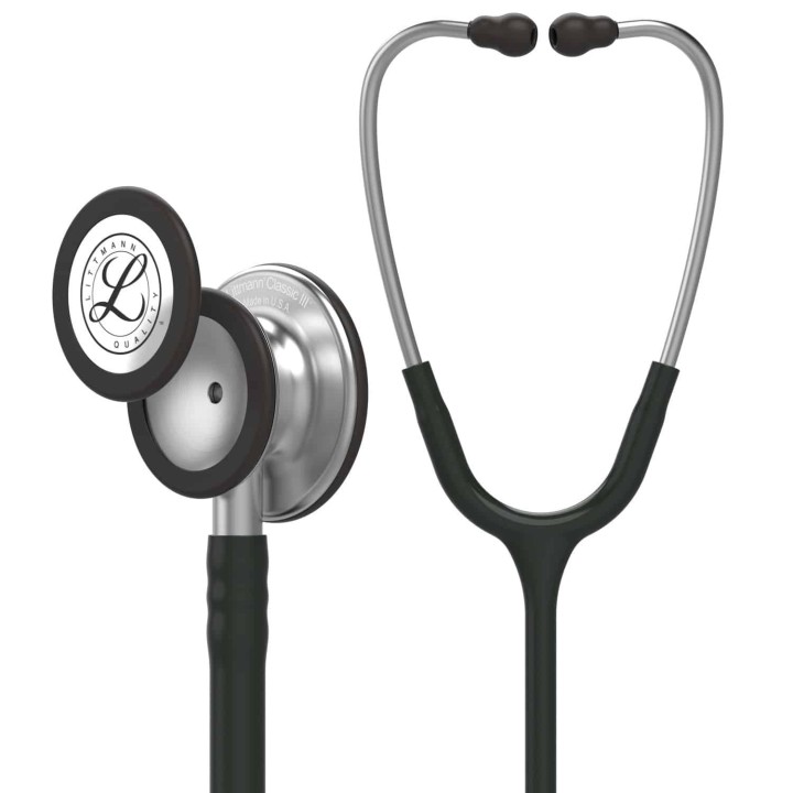 Stéthoscope Littmann Classic III noir | Vente à La Réunion
