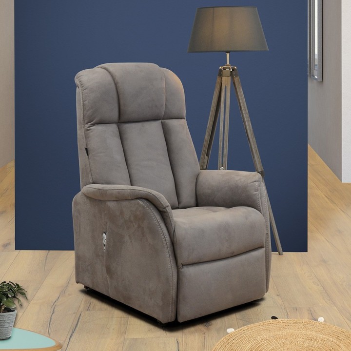 Fauteuil releveur Energie couleurs Brun Taupe à La Réunion