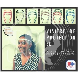 Visière de Protection anti-épidémie à La Réunion