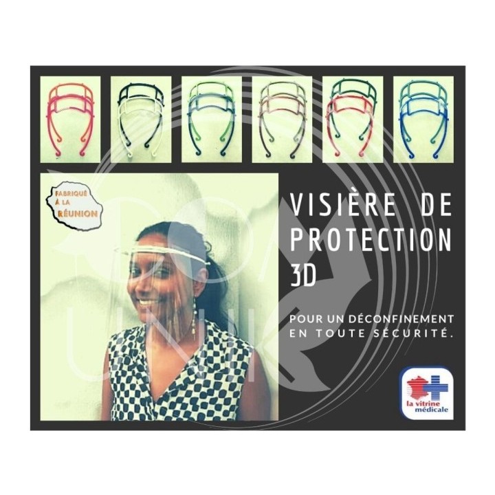 Visière de Protection anti-épidémie à La Réunion