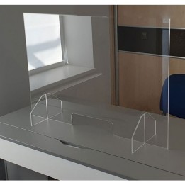Écran de protection en plexiglass à La Réunion