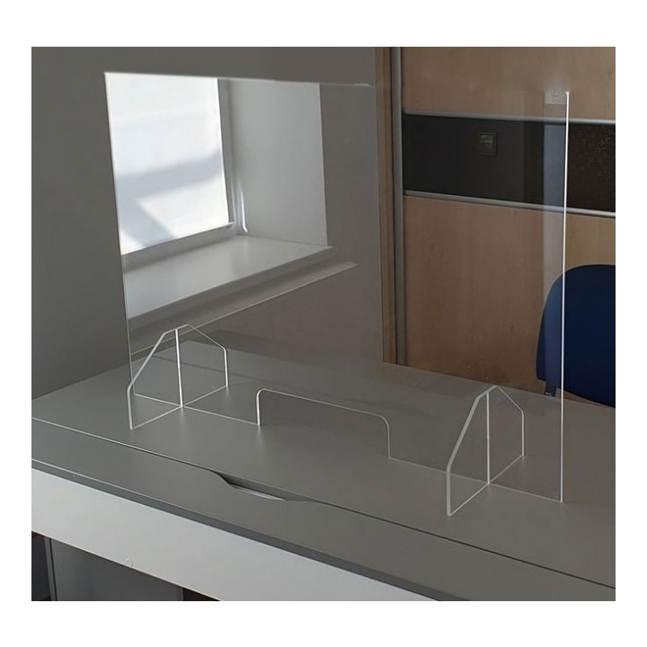 Écran de protection en plexiglass à La Réunion