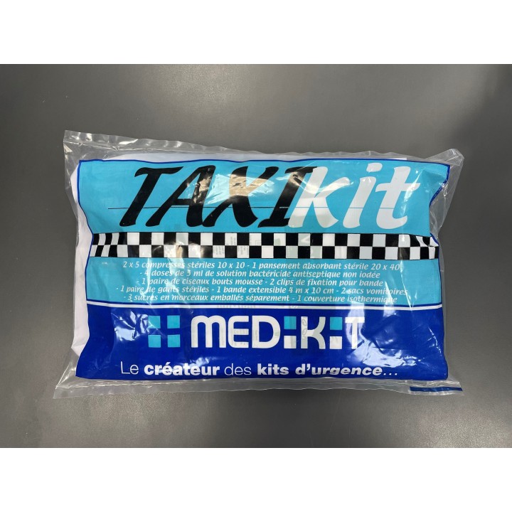 TAXIKIT - Trousse de 1er secours pour véhicules à La Réunion