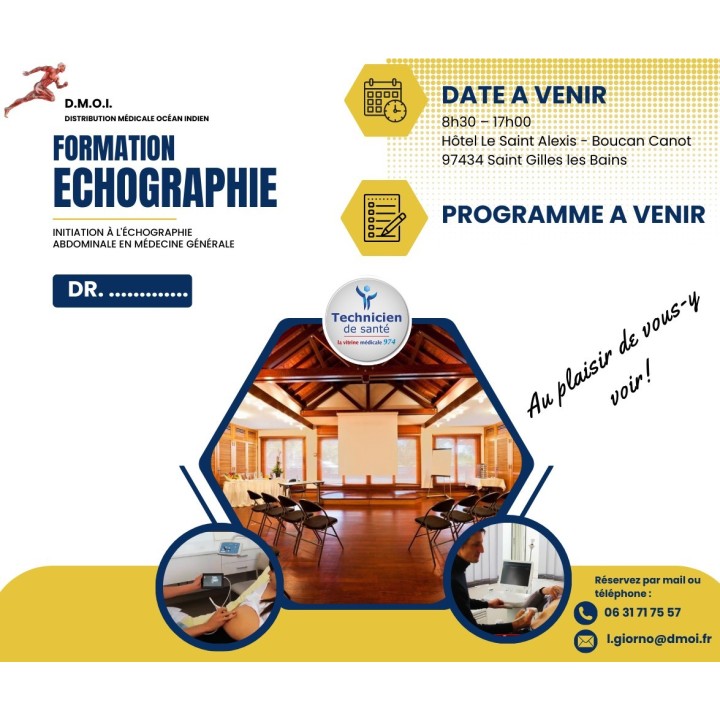 Formation gratuites à l'échographie | DMOI & Sonoscanner