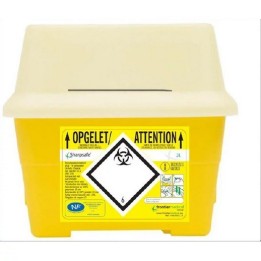 Collecteur de déchets médicaux DASRI 2L à La Réunion