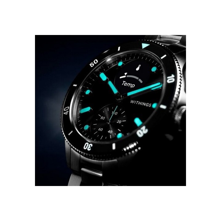 Montre ECG connectée Réunion - NOVA Scanwatch 43mm Verte