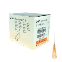 Aiguilles BD 25G Oranges à La Réunion | Vente & Livraison