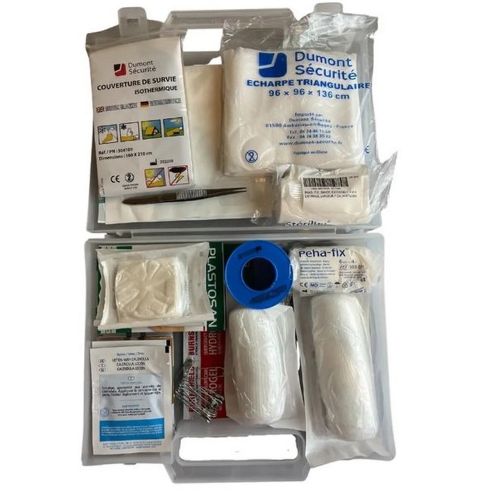 Trousse de 1er secours pour 4 personnes en PP à La Réunion