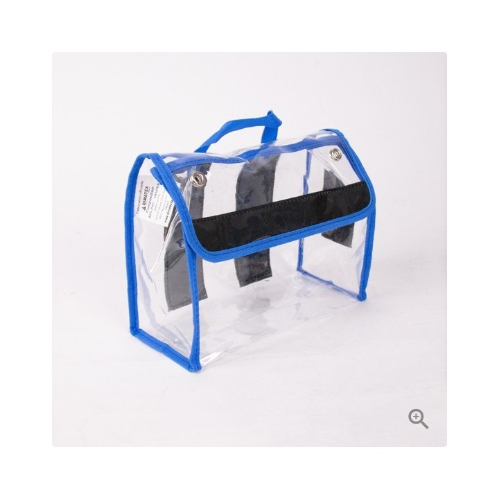 Pochette transparente Cristal M Bleue à La Réunion