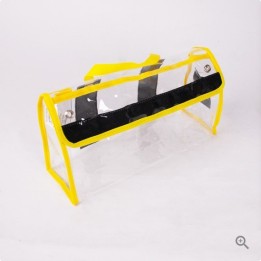 Pochette transparente Cristal L Jaune à La Réunion