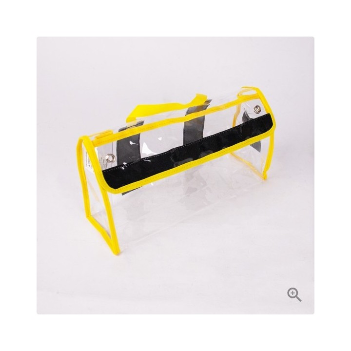 Pochette transparente Cristal L Jaune à La Réunion