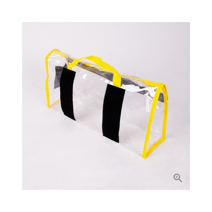 Pochette transparente Cristal L Jaune à La Réunion