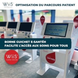 Borne guichet d'accueil e-santé à La Réunion
