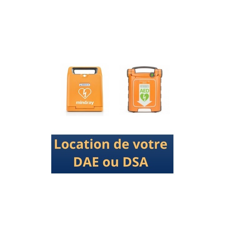 Louez votre défibrillateur DAE ou DSA à La Réunion