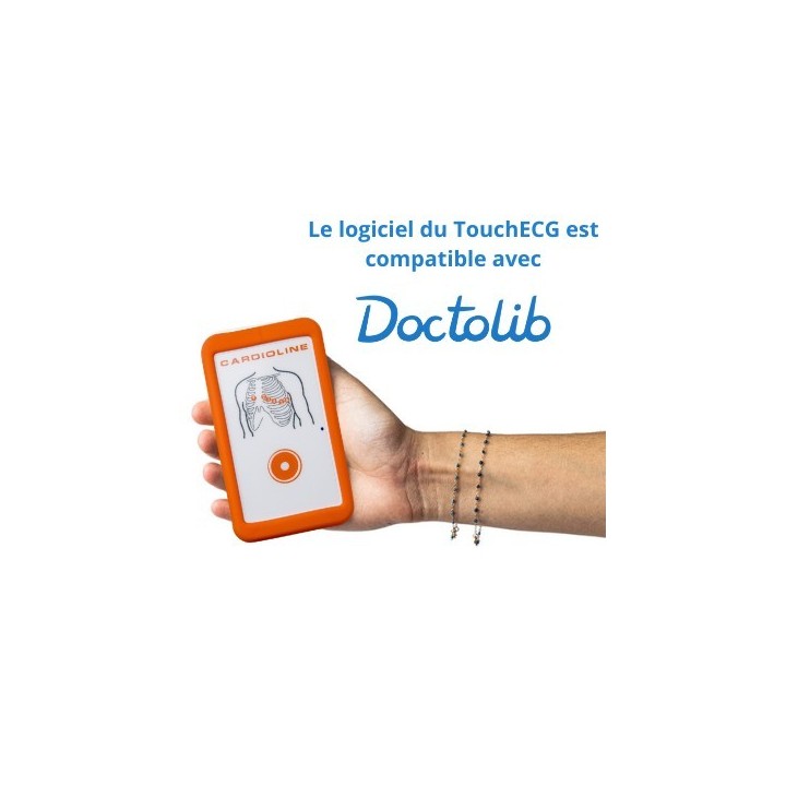 TouchECG Connecté HD+ de Cardioline à La Réunion