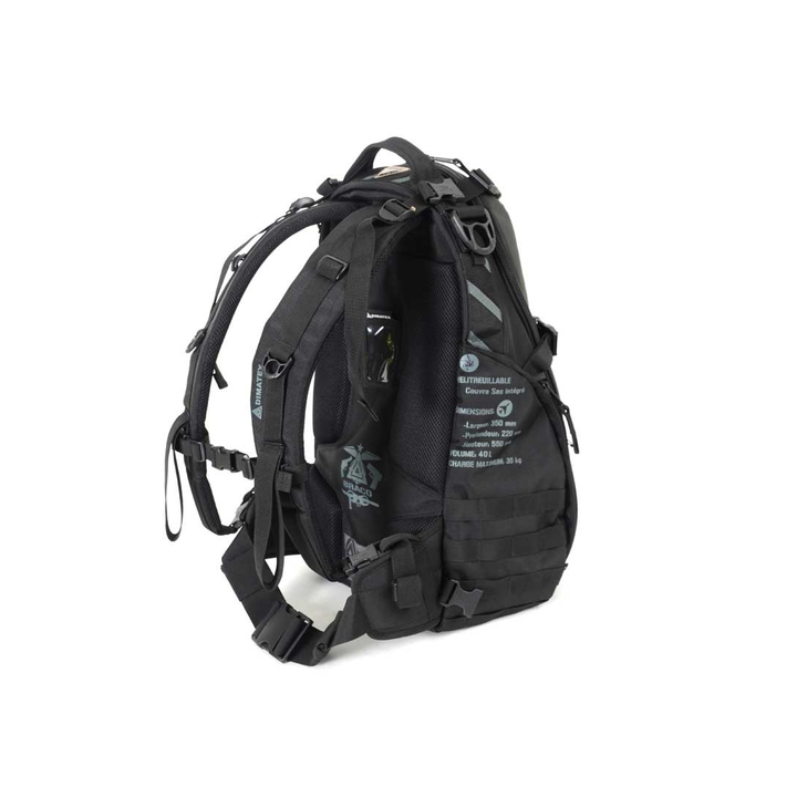 Sac à dos DIMATEX BRACO XL Full Black à La Réunion